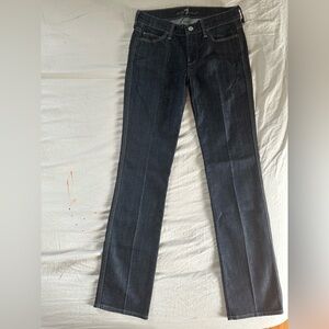 7 for All Mankind Collete Women's Dark Blue Jeans